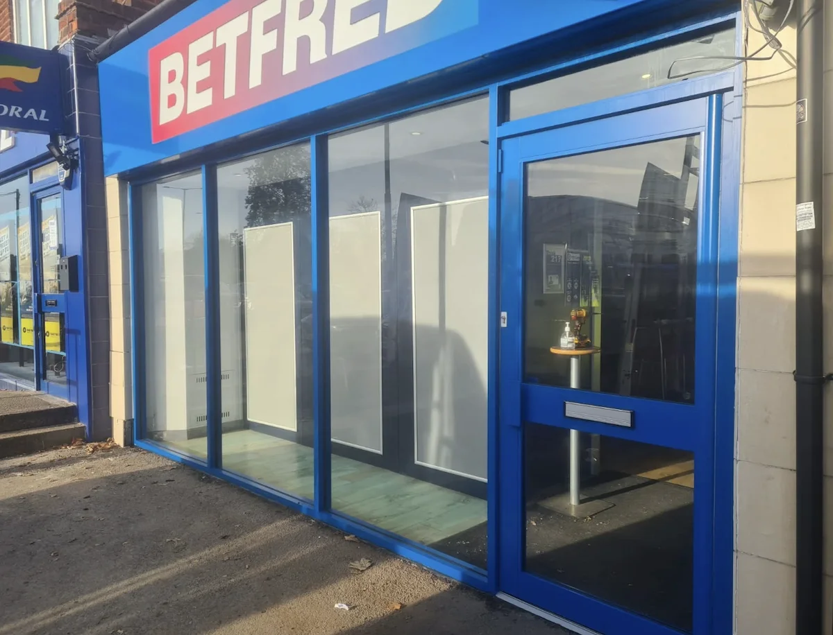 Bet Fred Shopfront Liverpool