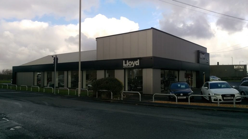 LLoyds showroom installation Liverpool